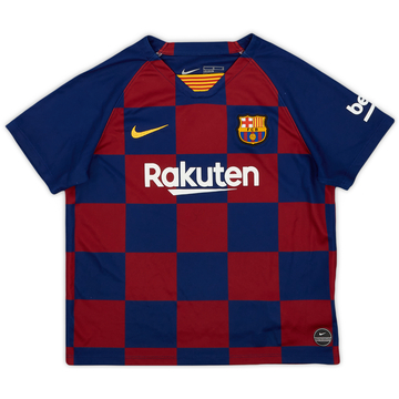 2019-20 Barcelona Home Shirt - 8/10 - (6-7 Years)