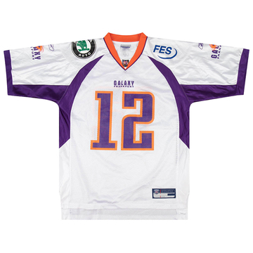 2005-06 Frankfurt Galaxy #12 Reebok Jersey (Away) L