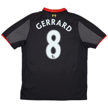 2014-15 Liverpool Third Shirt Gerrard #8 - 5/10 - (M)