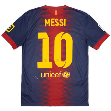 2012-13 Barcelona Home Shirt Messi #10 - 6/10 - (S)