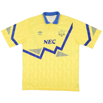 1990-92 Everton Away Shirt - 9/10 - (L)