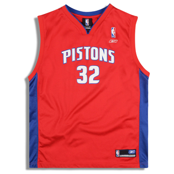 2005-06 Detroit Pistons Hamilton #32 Reebok Jersey (Alternate) Y