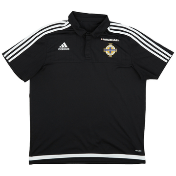 2016-17 Northern Ireland adidas Polo Shirt - 9/10 - (XL)
