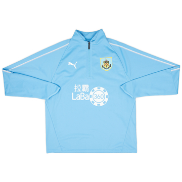 2018-19 Burnley Puma 1/4 Zip Drill Top - 10/10 - (L)