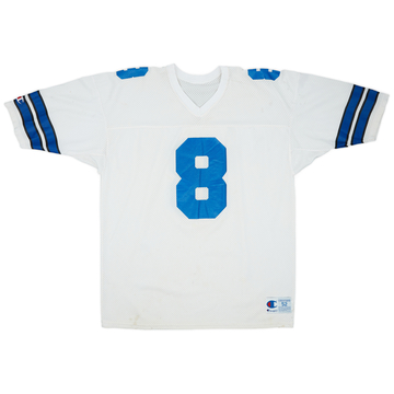 1990-95 Dallas Cowboys Aikman #8 Champion Away Jersey - 6/10 - (XXL)