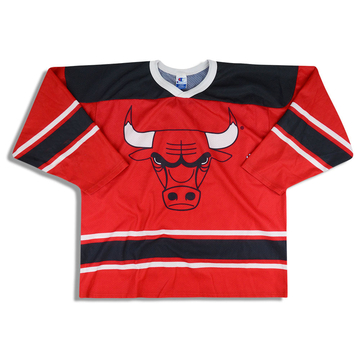 1990s Chicago Bulls Champion Hockey Jersey L