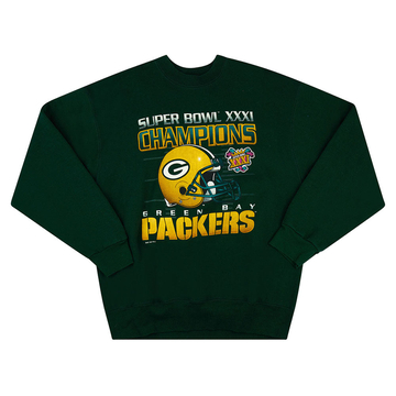 1997 Green Bay Packers Super Bowl XXXI Champions Pro Player Sweat Top XL