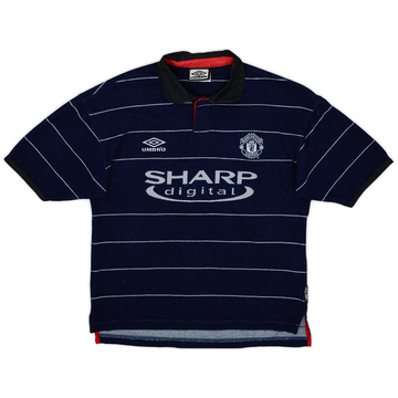 1999-00 Manchester United Away Shirt - 8/10 - (L.Boys)