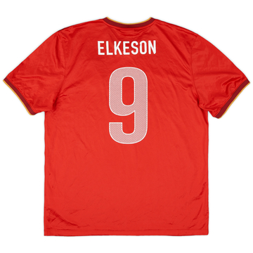 2014 Guangzhou Evergrande Home CSL Shirt Elkeson #9 - 7/10 - (XXL)
