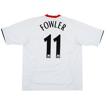 2005-06 Liverpool Away Shirt Fowler #11 - 5/10 - (XL)