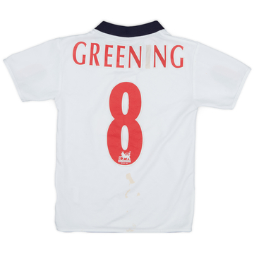 2004-06 West Brom Third Shirt Greening #8 - 4/10 - (7-8 Years)