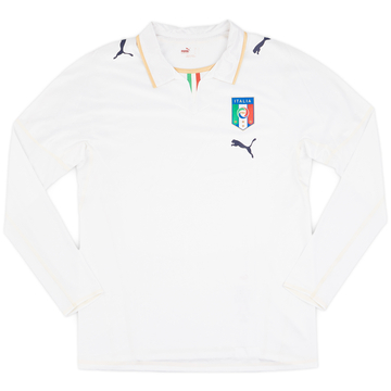 2007-08 Italy Player Issue Away L/S Shirt - 9/10 - (L)
