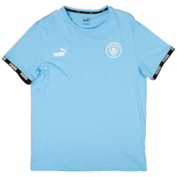 2019-20 Manchester City Puma Cotton Tee - 9/10 - (L)