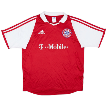 2003-04 Bayern Munich Home Shirt - 8/10 - (XL.Boys)