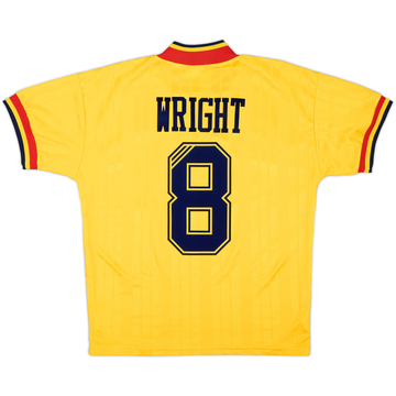 1993-94 Arsenal Away Shirt Wright #8 - 8/10 - (S)