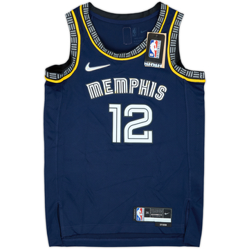 2021-22 Memphis Grizzlies Morant #12 Nike Swingman Alternate Jersey (XS)