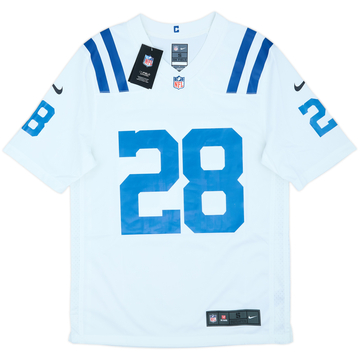 2020-25 Indianapolis Colts Taylor #28 Nike Game Away Jersey (S)