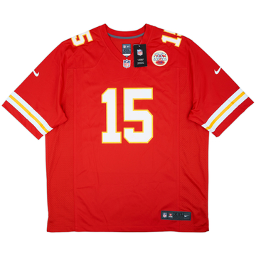 2017-25 Kansas City Chiefs Mahomes #15 Nike Game Home Jersey (XXL)
