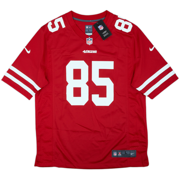 2021 San Francisco 49ers Kittle #85 Nike Game Home Jersey (L)