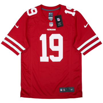 2019-21 San Francisco 49ers Samuel #19 Nike Game Home Jersey (S)