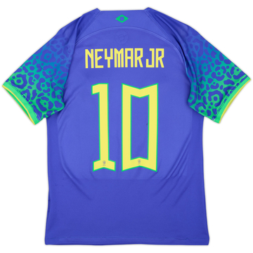 2022-23 Brazil Away Shirt Neymar #10 - 5/10 - (S)