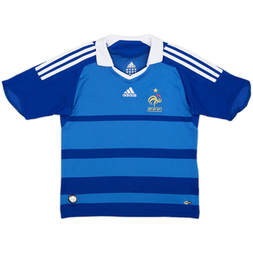 2008-09 France Home Shirt - 8/10 - (S.Boys)