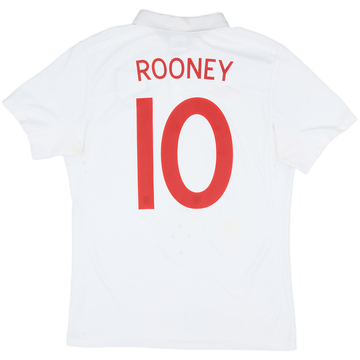 2009-10 England Home Shirt Rooney #10 - 6/10 - (M)