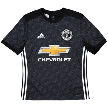 2017-18 Manchester United Away Shirt - 9/10 - (L.Boys)