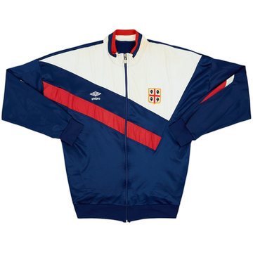 1990-91 Cagliari Umbro Track Jacket - 6/10 - (XXL)