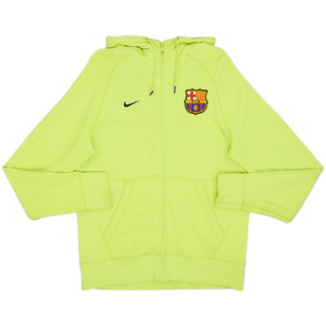 2009-10 Barcelona Nike Hooded Track Jacket - 8/10 - (M)