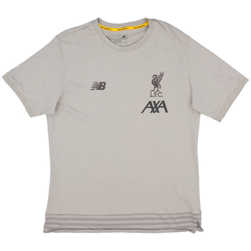 2017-18 Liverpool New Balance Cotton Tee - 10/10 - (L)