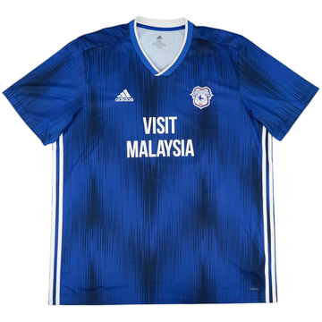 2019-20 Cardiff City Home Shirt - 8/10 - (XXL)