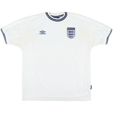 1999-01 England Home Shirt - 5/10 - (XL)