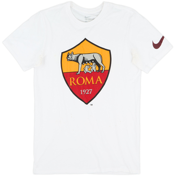2016-17 Roma Nike Cotton Tee - 7/10 - (S)