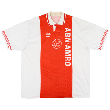 1991-93 Ajax Home Shirt - 6/10 - (XL)