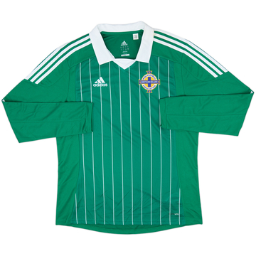 2012-13 Northern Ireland Home L/S Shirt - 9/10 - (L)