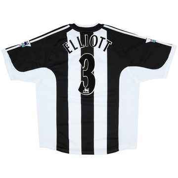 2001-03 Newcastle Home Shirt Elliot #3 - 9/10 - (XL)