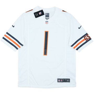 2021-23 Chicago Bears Fields #1 Nike Game Away Jersey (L)