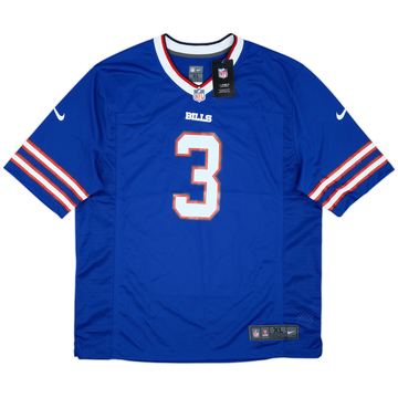 2021-25 Buffalo Bills Damar Hamlin #3 Nike Game Home Jersey (XL)