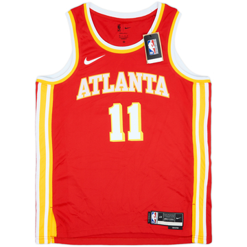 2020-25 Atlanta Hawks Young #11 Nike Swingman Away Jersey (L)