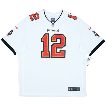 2020-22 Tampa Bay Buccaneers Brady #12 Nike Game Away Jersey (XXL)