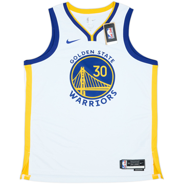 2017-25 Golden State Warriors Curry #30 Nike Swingman Home Jersey (XL)