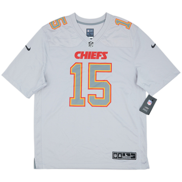 2022-23 Kansas City Chiefs Mahomes #15 Nike Game Atmosphere Jersey (L)