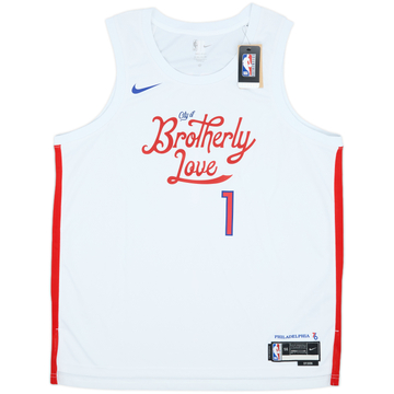 2022-23 Philadelphia 76ers Harden #1 Nike Swingman Alternate Jersey (XXL)