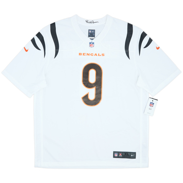 2021-25 Cincinnati Bengals Burrow #9 Nike Game Away Jersey (XL)