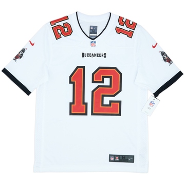 2020-22 Tampa Bay Buccaneers Brady #12 Nike Game Away Jersey (M)