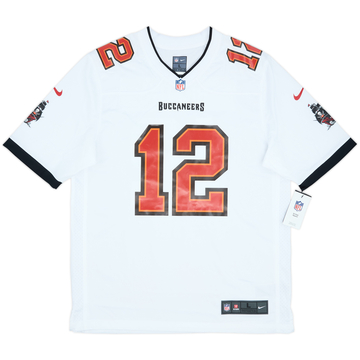2020-22 Tampa Bay Buccaneers Brady #12 Nike Game Away Jersey (L)