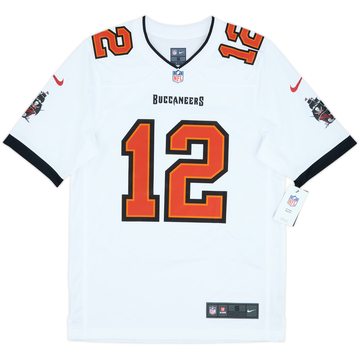 2020-22 Tampa Bay Buccaneers Brady #12 Nike Game Away Jersey (S)