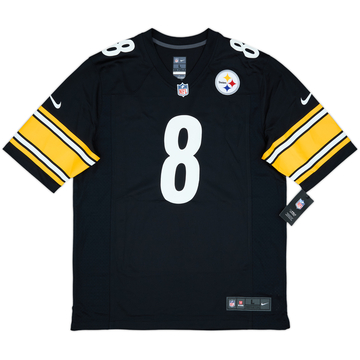 2022-23 Pittsburgh Steelers Pickett #8 Nike Game Home Jersey (L)