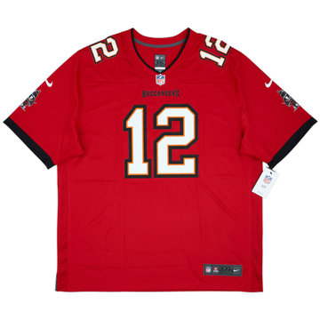 2020-22 Tampa Bay Buccaneers Brady #12 Nike Game Home Jersey (XXL)